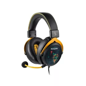   A4-Tech Bloody M595 Renegade Midnight USB fekete-sárga gamer headset