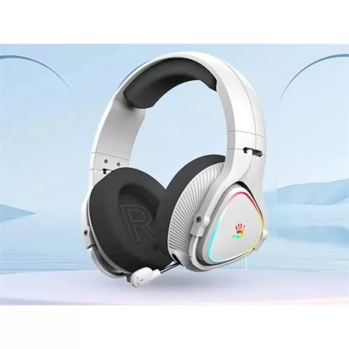 A4-Tech Bloody MR710 Multi-platform vezeték nélküli RGB szürke gamer headset