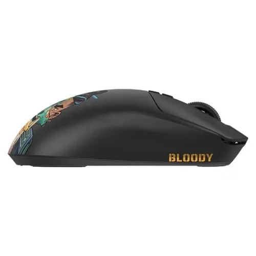 A4-Tech Bloody R72 Ultra Duo Renegade Midnight vezeték nélküli fekete gamer egér