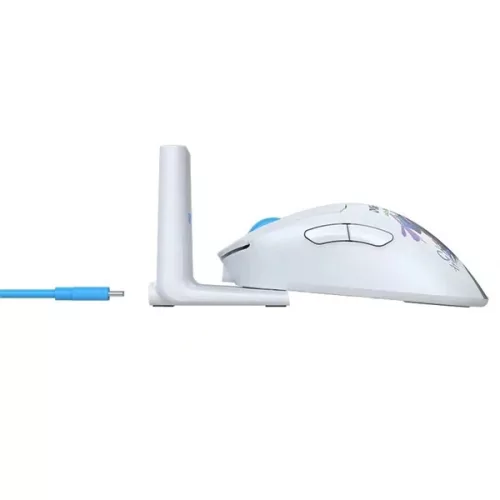 A4-Tech Bloody R73 Ultra Duo Nyx Mirage vezeték nélküli fehér gamer egér