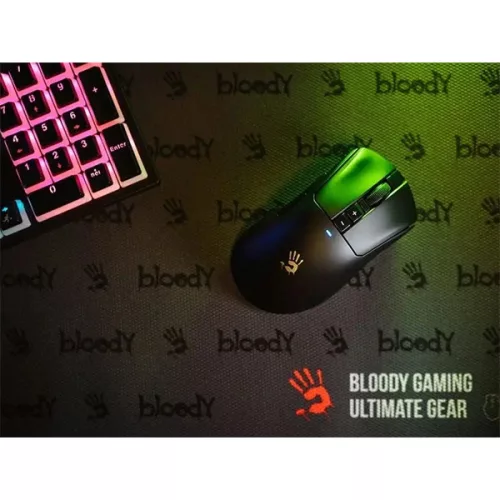 A4-Tech Bloody R73 Ultra vezeték nélküli fekete gamer egér