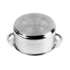 Set de vase de gătit premium TOO LP-7170 din oțel inoxidabil, 6 piese, oală/oală+capace de 7,2 litri + 10 litri + 13,3 litri