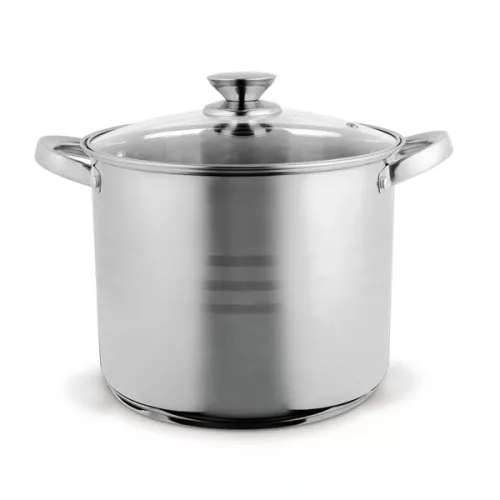 Set de vase de gătit premium TOO LP-7170 din oțel inoxidabil, 6 piese, oală/oală+capace de 7,2 litri + 10 litri + 13,3 litri