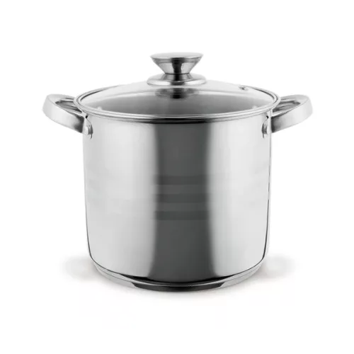 Set de vase de gătit premium TOO LP-7171 din oțel inoxidabil, 6 piese, 4,3 litri + 5,6 litri + 7,2 litri oală/tigaie + capace