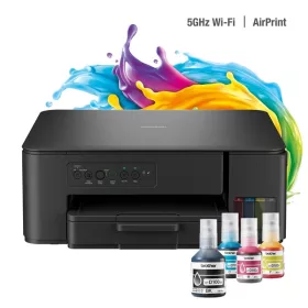  Brother DCP-T435W (A4,16 lap/perc,WiFi/USB,6000x1200dpi,manuál duplex,128MB) színes multifunkciós tintasugaras nyomtató