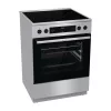 Gorenje GECS6C70XPA nerezová oceľ čierna, vhodná do umývačky riadu, keramická varná doska, varné zóny: 4, objem rúry: 71 l, sporák