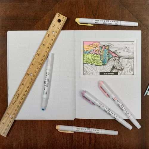 Zebra Mildliner Gentle 5 db kettős végű szövegkiemelő készlet