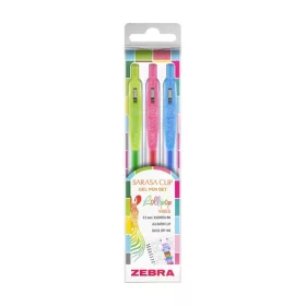   Zebra Sarasa Clip Gelpen 0,7 Lollipop vibes 3 db zseléstoll készlet