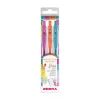 Zebra Sarasa Clip Gelpen 0,7 Boho vibes 3 db zseléstoll készlet