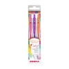 Zebra Sarasa Clip Gelpen 0,7 Sunset vibes 3 db zseléstoll készlet