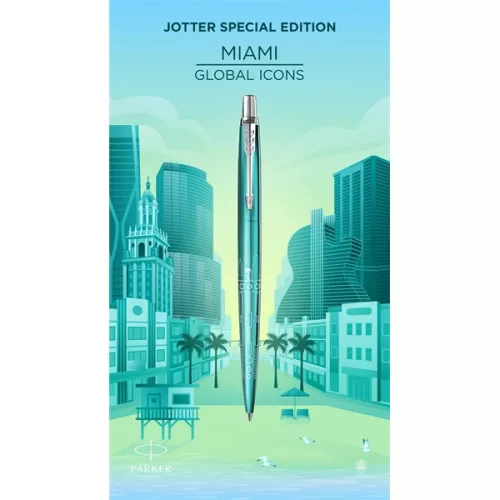 Parker Royal Jotter SE 2221602 Miami ezüst klipszes golyóstoll