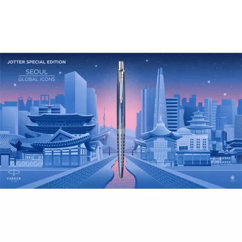 Parker Royal Jotter SE 2221600 Seoul ezüst klipszes golyóstoll