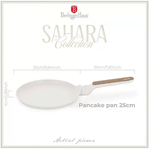 Tigaie pentru clătite Berlinger Haus BH/8310 Sahara Nordic Collection 25 cm
