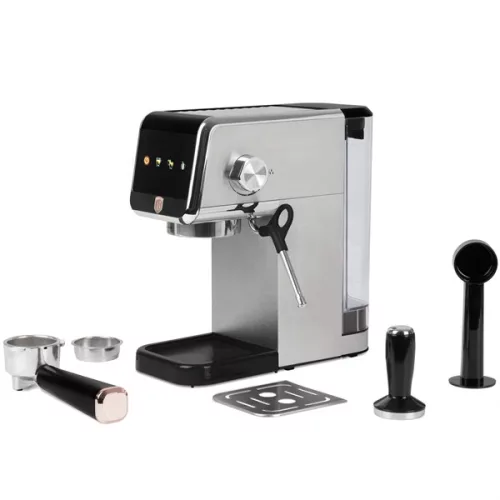 Berlinger Haus BH/9622 kávovar na espresso v čierno-ružovo-zlatom prevedení