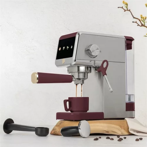 Kávovar na espresso Berlinger Haus BH/9623 v bordovej farbe