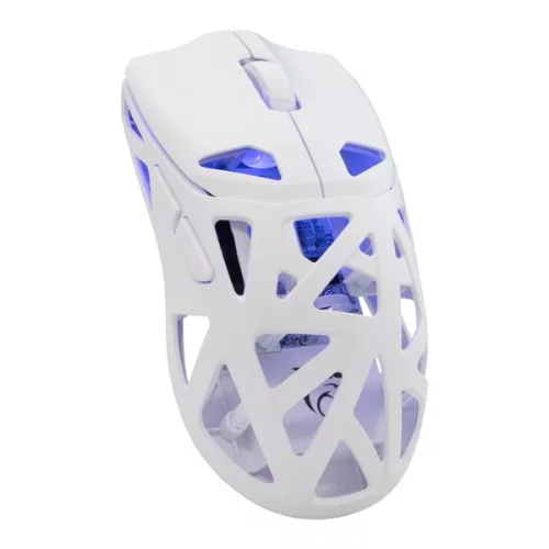White Shark WGM-5019W DAGONET vezeték nélküli fehér gamer egér