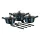 Set de vase de gătit Berlinger Haus BH/6152 Metallic Line Aquamarine Edition, 10 piese