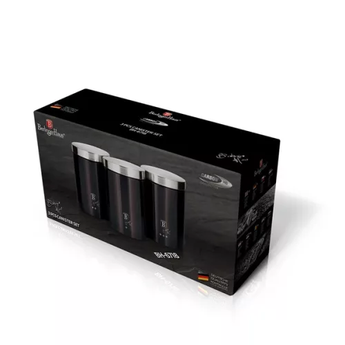 Set de depozitare Berlinger Haus BH/6718 Carbon Pro Collection, 3 piese
