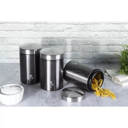 Set de depozitare Berlinger Haus BH/6718 Carbon Pro Collection, 3 piese