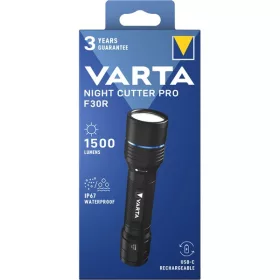   Varta 18921101111 Night Cutter Pro F30R LED újratölthető zseblámpa