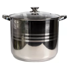   TOO LP-7173-17,5L oală premium din oțel inoxidabil oală de 17,5 litri/picior+capac 30 x 25cm