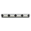 DIGITUS DN-91624U-CR 19" 1HE 24-Port Cat.6 Kompakt-Patchpanel, schwarz, ungeschirmt