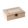 Pentart kutija s 4 pretinca 14x10x3,5 cm s ogledalom unutra