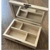 Pentart kutija s 4 pretinca 14x10x3,5 cm s ogledalom unutra