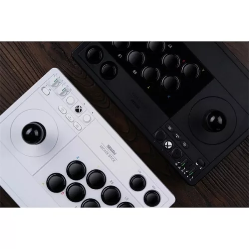 8BitDo Arcade Stick Xbox Series X|S / Xbox One / PC weißer kabelloser Controller