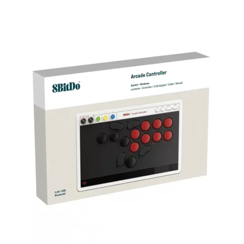 8BitDo Arcade Stick All-Button Nintendo Switch / Switch 2 / PC Wireless Controller