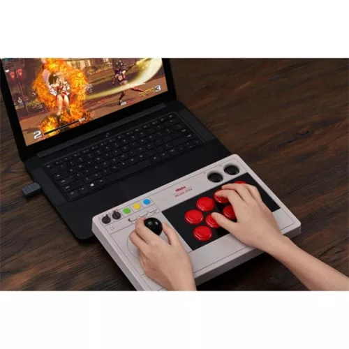 8BitDo Arcade Stick Nintendo Switch / Switch 2 / PC / Steam Classic Edition vezeték nélküli kontroller