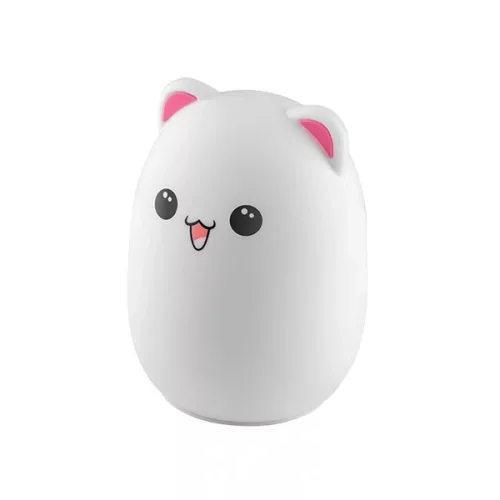Tracer Teddy Bear, RGB LED, 5 színtónus, 4 világítási mód, Szilikon, Vezeték nélküli, éjszakai lámpa