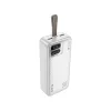 Tracer Blaze 30 000 mAh PD 65W Quick Charge 3.0 fehér hordozható power bank