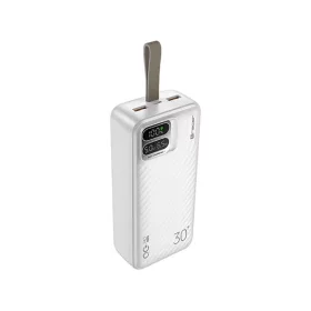   Tracer Blaze 30 000 mAh PD 65W Quick Charge 3.0 fehér hordozható power bank