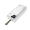 Tracer Blaze 30 000 mAh PD 65W Quick Charge 3.0 fehér hordozható power bank