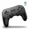 8BitDo Pro 2 Bluetooth Hall-Effekt-Controller (schwarz) für Nintendo Switch / Switch 2 / PC / Mobilgeräte / Steam
