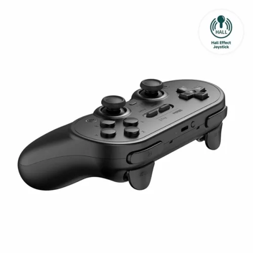 8BitDo Pro 2 Bluetooth Hall-Effekt-Controller (schwarz) für Nintendo Switch / Switch 2 / PC / Mobilgeräte / Steam