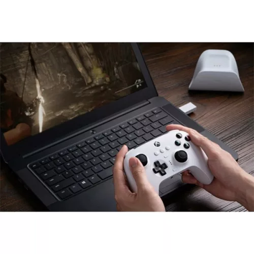 8BitDo Ultimate 3-mode Xbox Series X|S / Xbox One / PC / Mobil Hall-Effect fehér vezeték nélküli kontroller