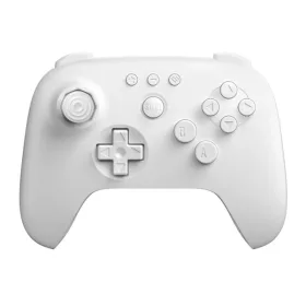   8BitDo 64 Bluetooth-Controller für Nintendo Switch / Switch 2 / PC / Analog 3D / Mobilgeräte (weiß)