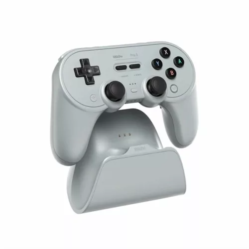 8BitDo Pro 3 Nintendo Switch / Switch 2 / PC / SteamOS / Mobile TMR Joystick Grauer kabelloser Controller
