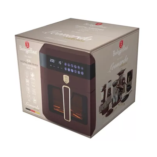 Berlinger Haus BH/9687 konvekčná rúra, matná bordová, 6,3 l