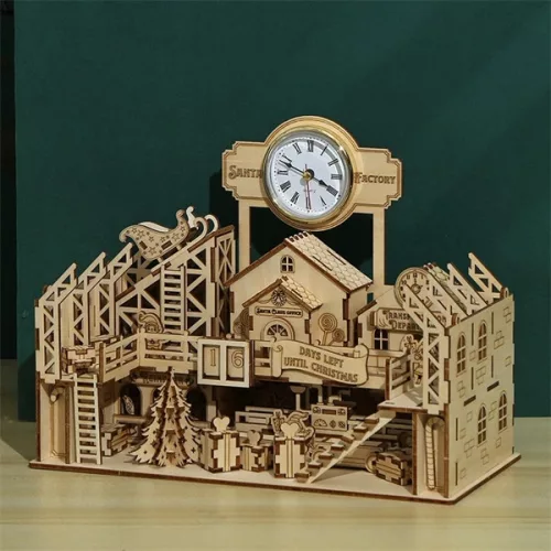 Multiversum 3D Fa Santa's Factory diorama 3D puzzle
