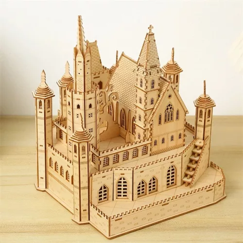 Multiversum 3D Fa Knight Castle Diorama 3D puzzle
