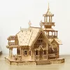 Multiversum 3D Fa Villa with light 3D puzzle