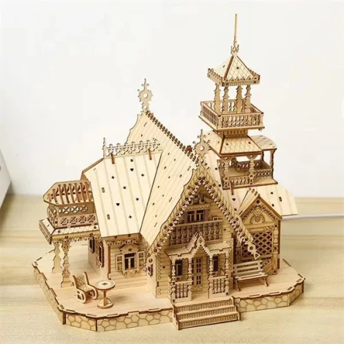Multiversum 3D Fa Villa with light 3D puzzle