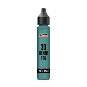   Pentart 30 ml prozirna smaragdno zelena 3D dekorativna olovka
