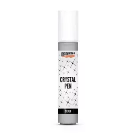 Pentart 30 ml srebrna kristalna olovka