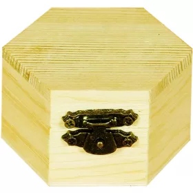 Pentart šesterokutna mini kutija 6x4 cm