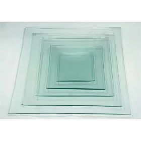 Pentart kvadratna staklena zdjela 20x20 cm