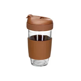   TOO-KT-614 Cană de călătorie pentru cafea din sticlă de 480 ml